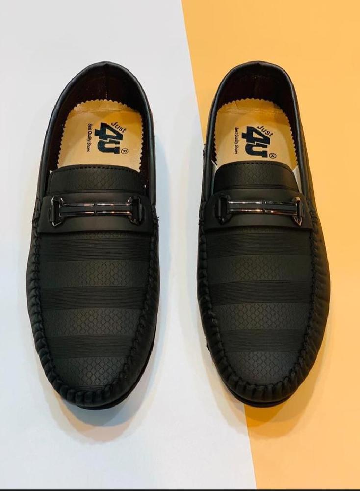 Men's Black Loafers - Junaid.B