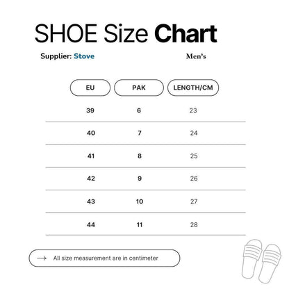 Men's Fancy Sports Shoes - Black - Junaid.B